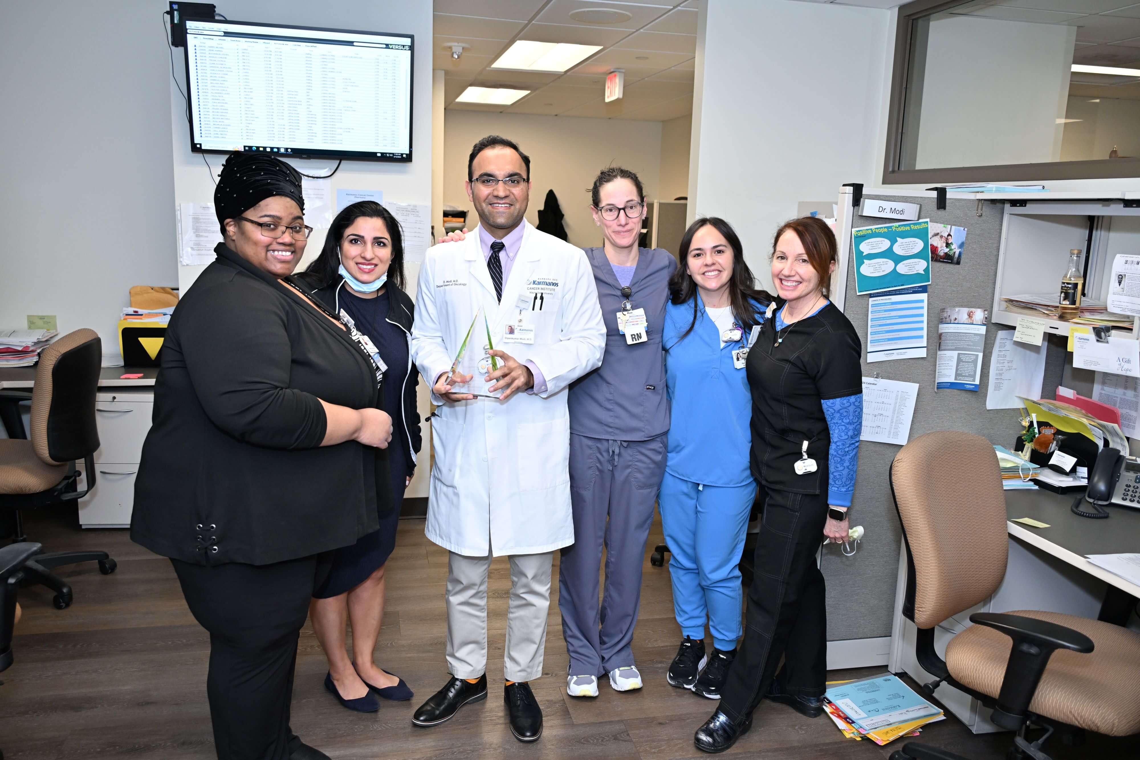 Five Physicians Recognized as Karmanos Top Docs in Celebration of